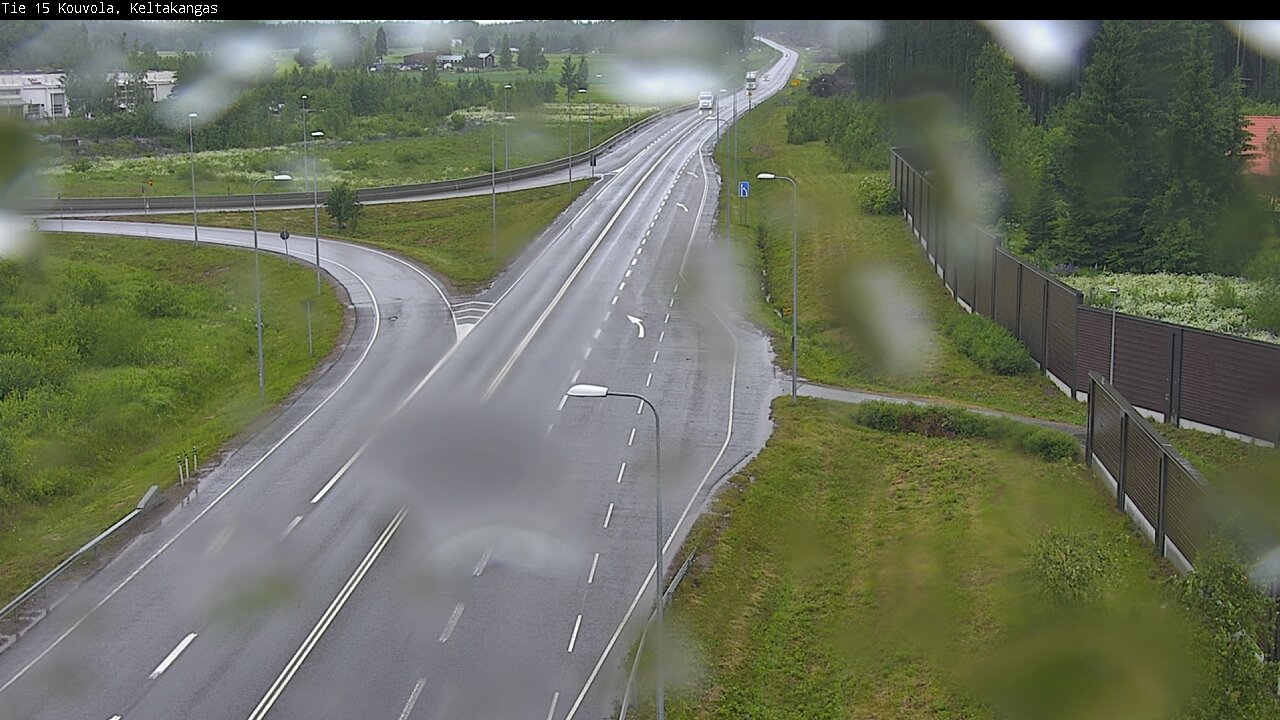 Weather Camera Image Väg 15 Kouvola, Keltakangas, Kouvola, Kymenlaakso
