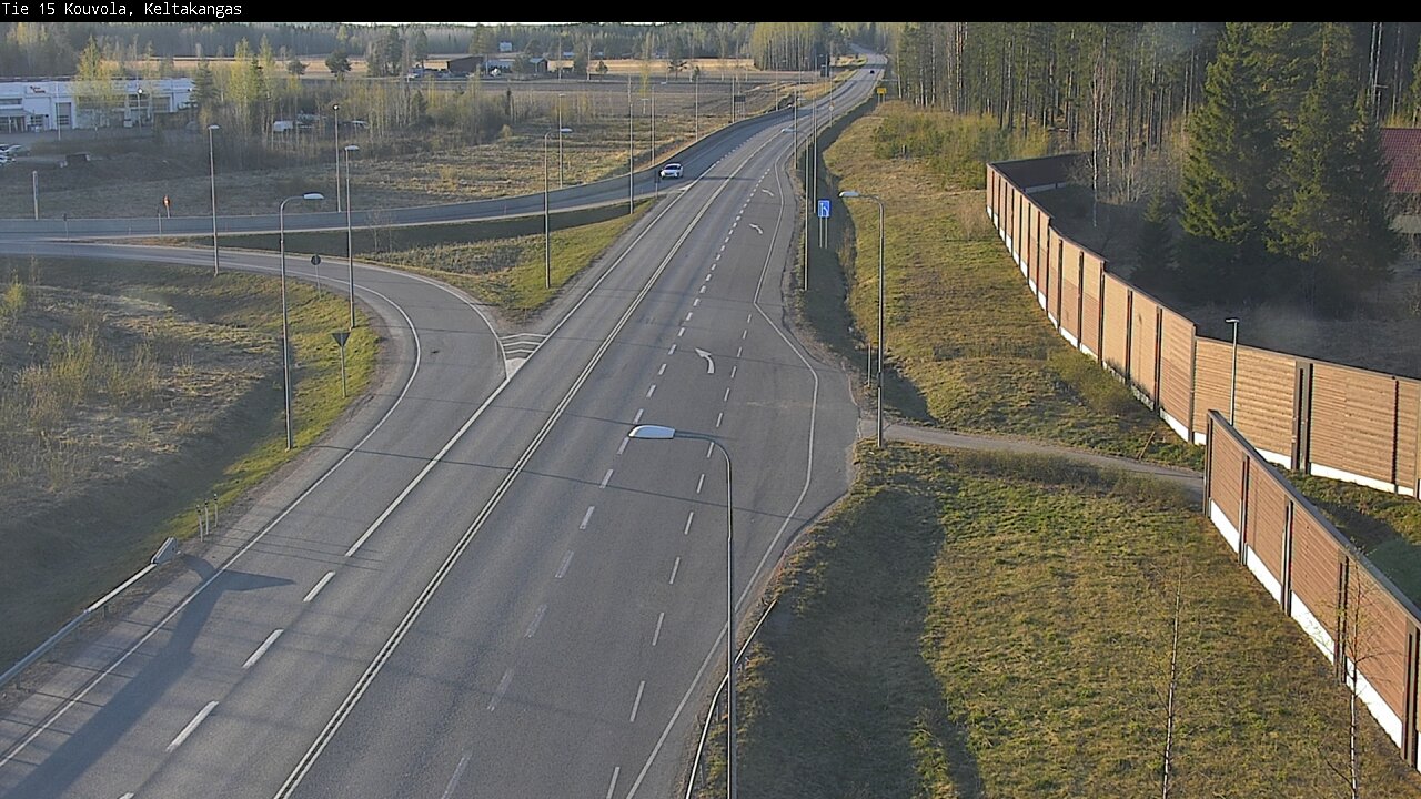 Weather Camera Image Väg 15 Kouvola, Keltakangas, Kouvola, Kymenlaakso