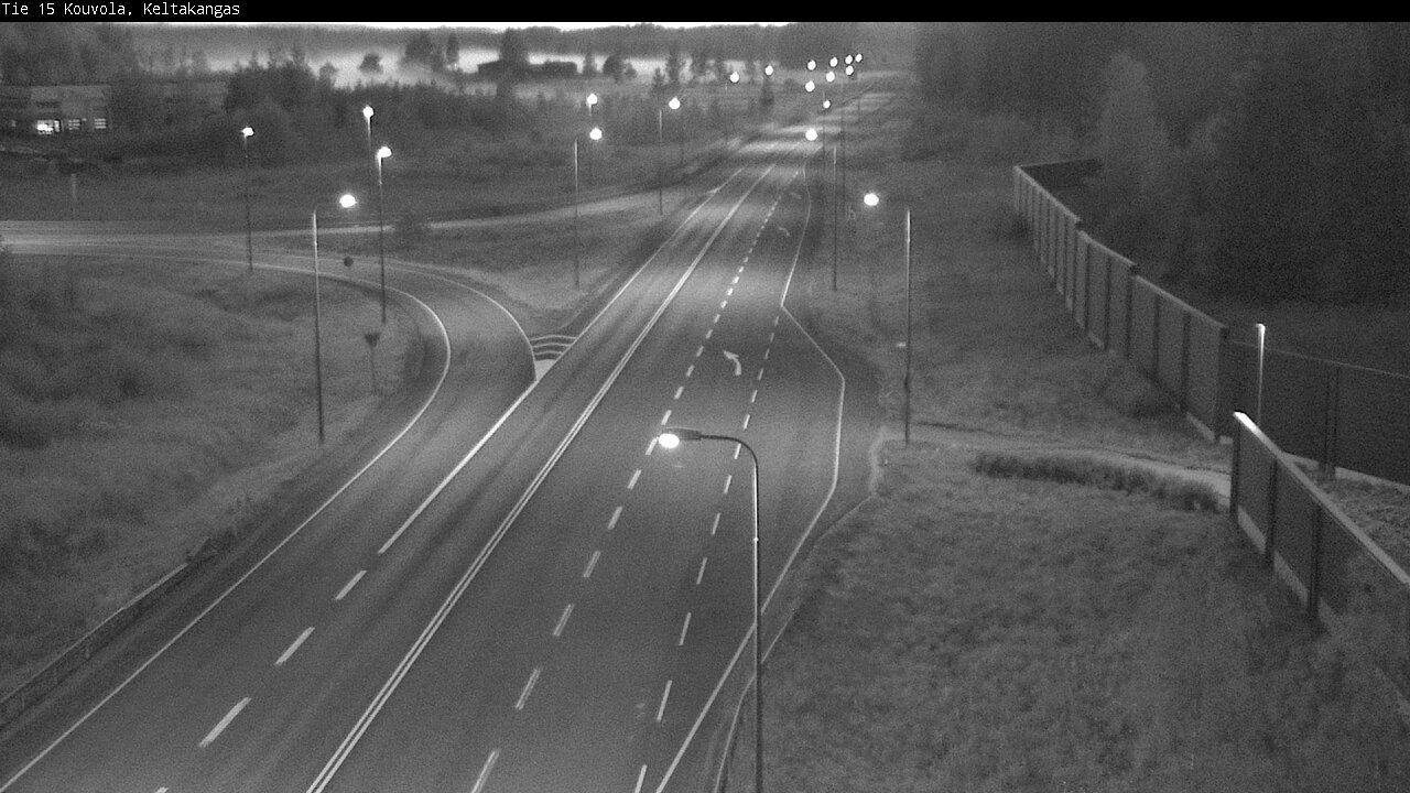 Weather Camera Image Road 15 Kouvola, Keltakangas, Kouvola, Kymenlaakso