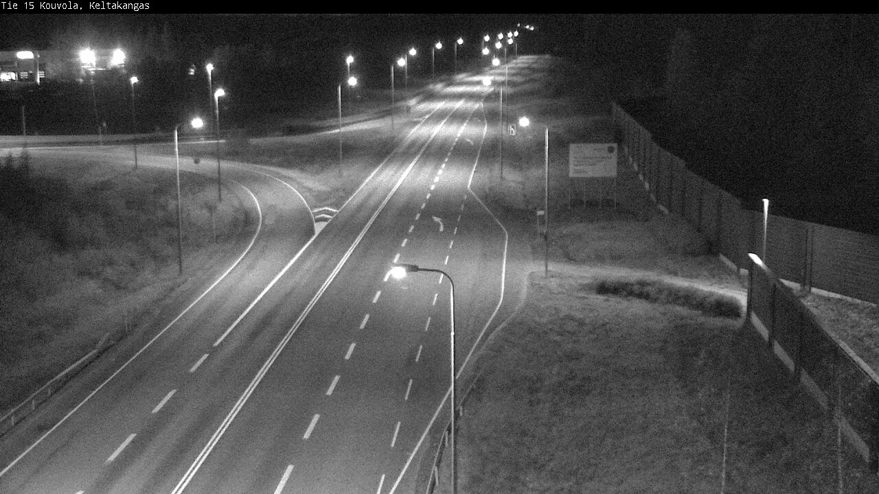 Weather Camera Image Road 15 Kouvola, Keltakangas, Kouvola, Kymenlaakso