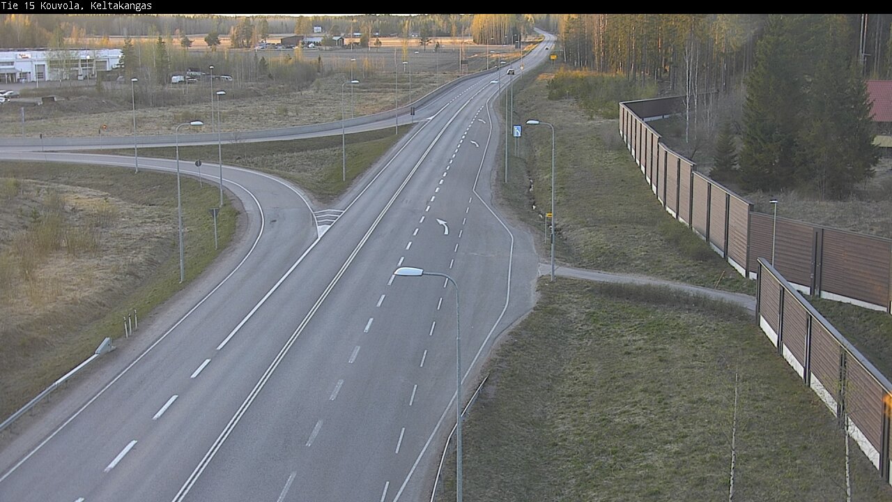 Weather Camera Image Väg 15 Kouvola, Keltakangas, Kouvola, Kymenlaakso