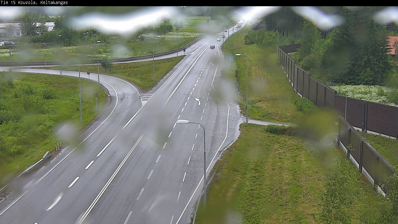 Weather Camera Image Väg 15 Kouvola, Keltakangas, Kouvola, Kymenlaakso
