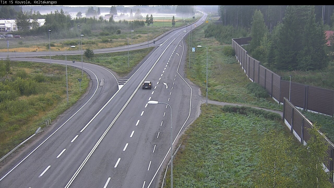 Weather Camera Image Road 15 Kouvola, Keltakangas, Kouvola, Kymenlaakso
