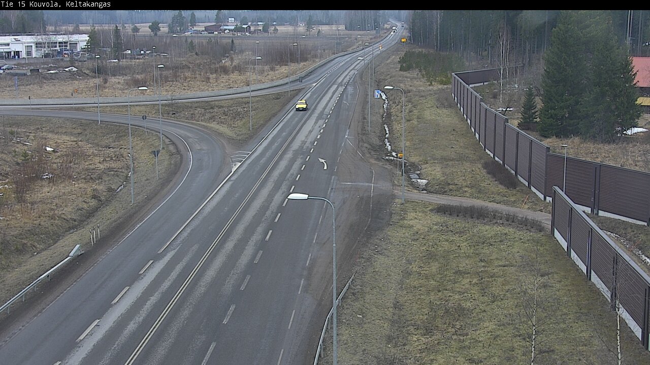 Weather Camera Image Väg 15 Kouvola, Keltakangas, Kouvola, Kymenlaakso