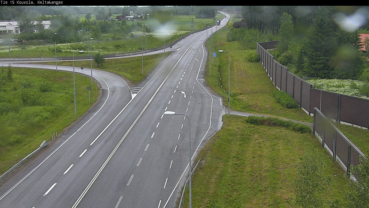 Weather Camera Image Road 15 Kouvola, Keltakangas, Kouvola, Kymenlaakso