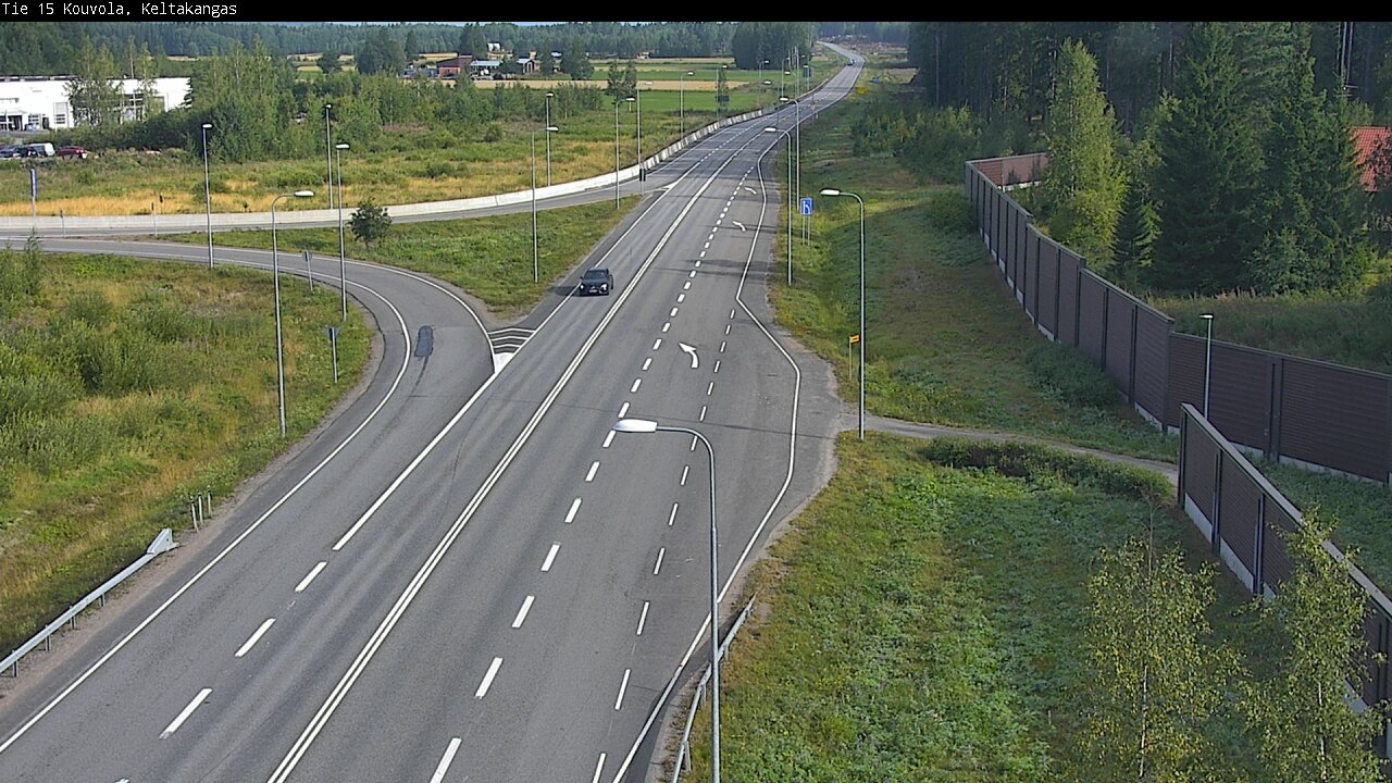 Weather Camera Image Road 15 Kouvola, Keltakangas, Kouvola, Kymenlaakso