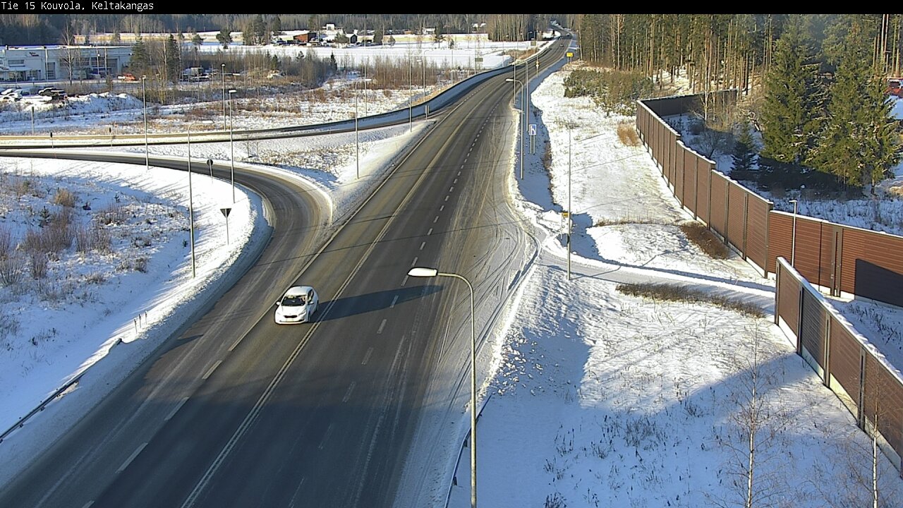 Weather Camera Image Road 15 Kouvola, Keltakangas, Kouvola, Kymenlaakso