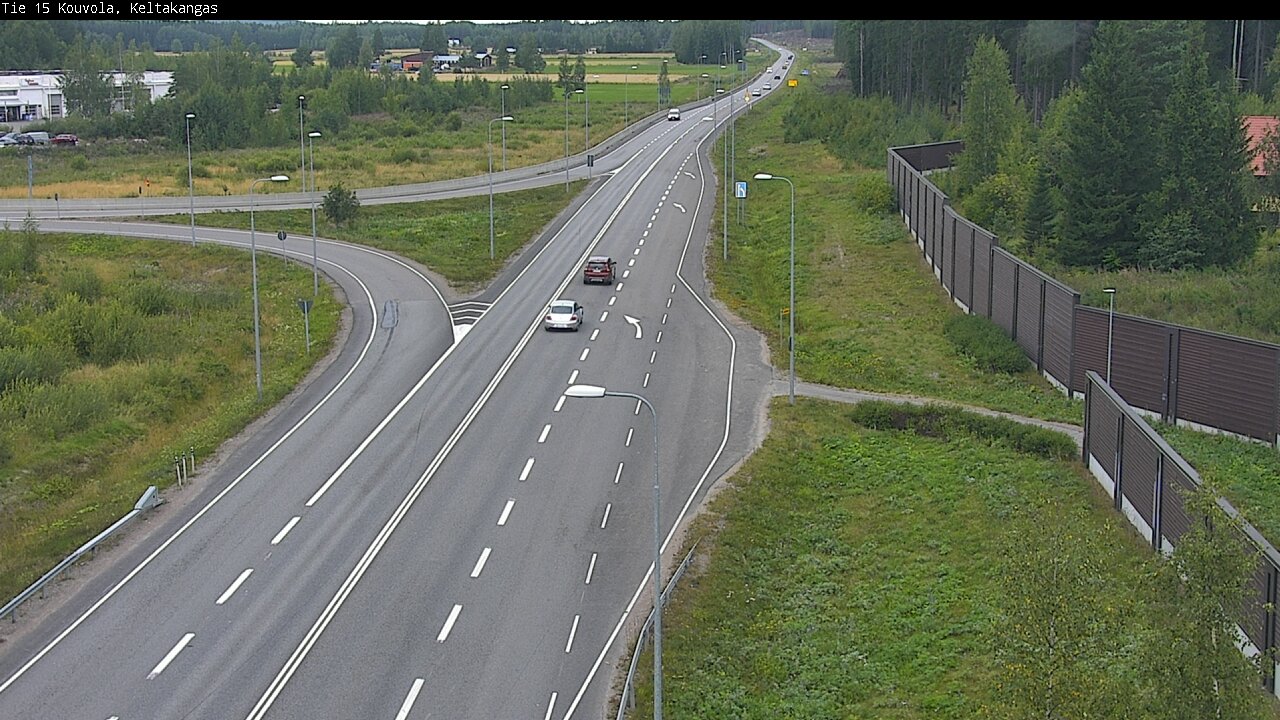 Weather Camera Image Road 15 Kouvola, Keltakangas, Kouvola, Kymenlaakso