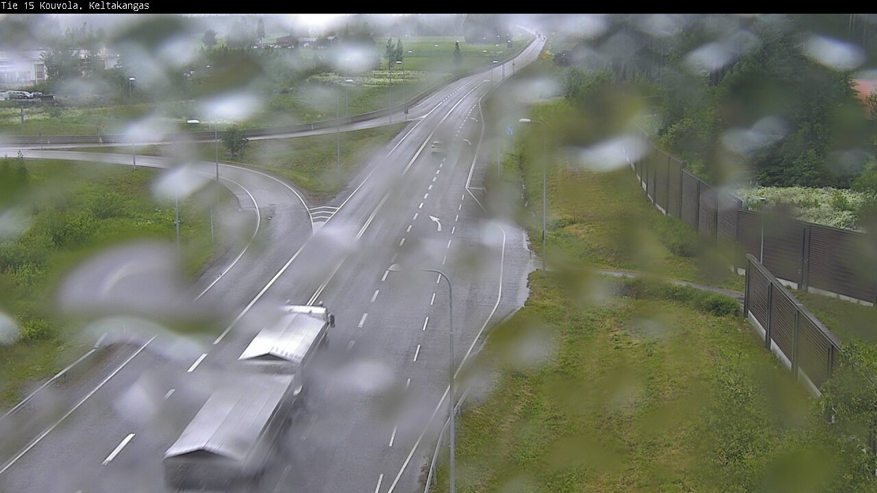 Weather Camera Image Road 15 Kouvola, Keltakangas, Kouvola, Kymenlaakso