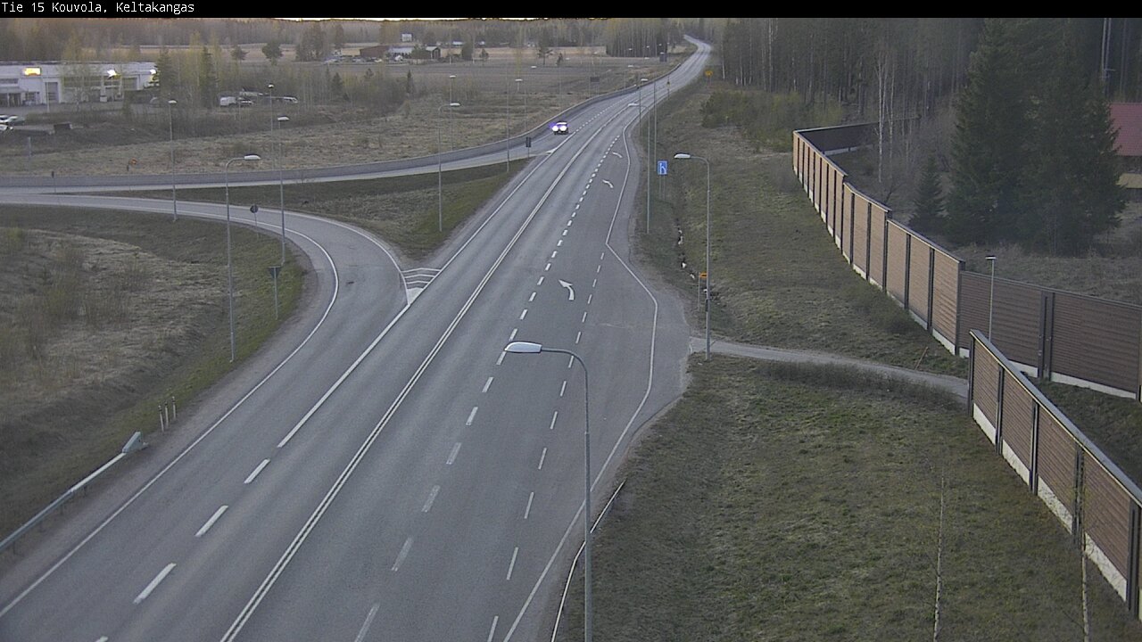 Weather Camera Image Väg 15 Kouvola, Keltakangas, Kouvola, Kymenlaakso