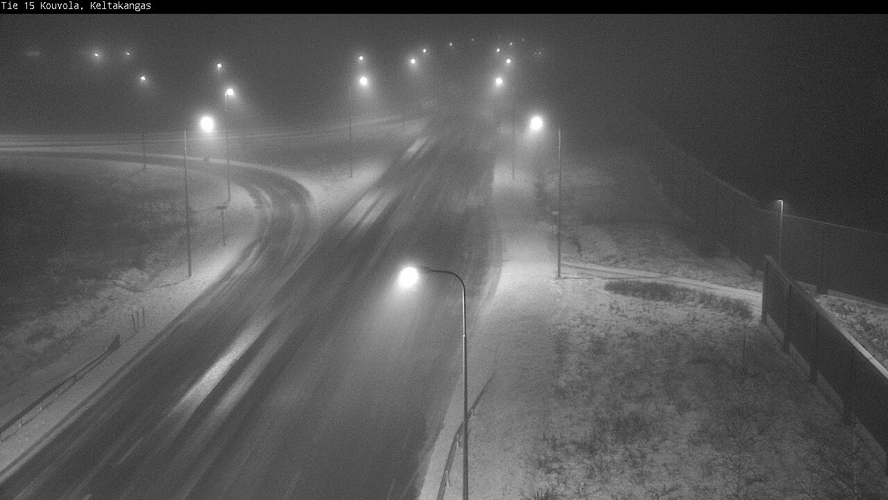 Weather Camera Image Väg 15 Kouvola, Keltakangas, Kouvola, Kymenlaakso