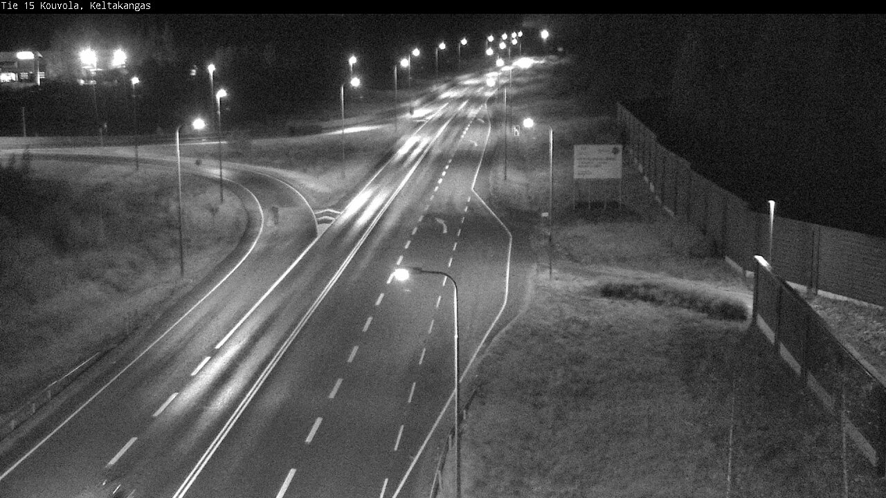 Weather Camera Image Road 15 Kouvola, Keltakangas, Kouvola, Kymenlaakso