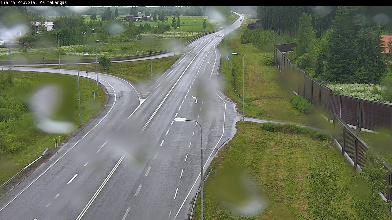 Weather Camera Image Väg 15 Kouvola, Keltakangas, Kouvola, Kymenlaakso