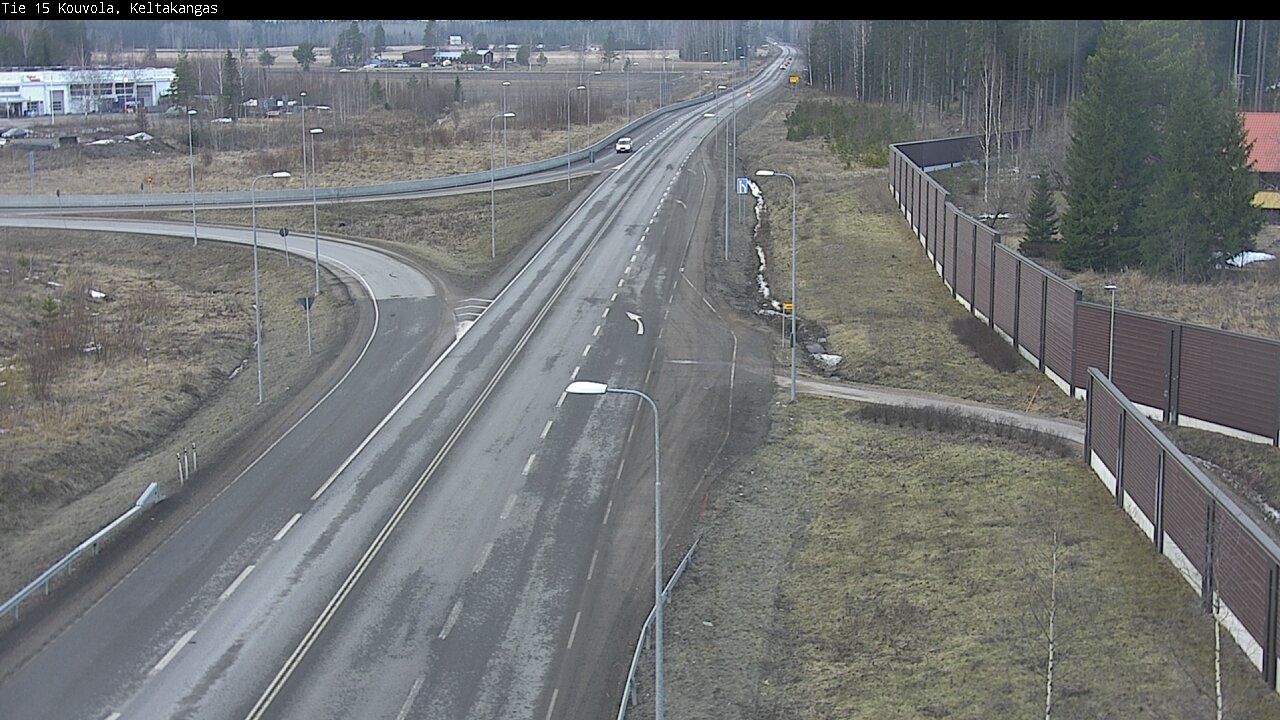Weather Camera Image Väg 15 Kouvola, Keltakangas, Kouvola, Kymenlaakso