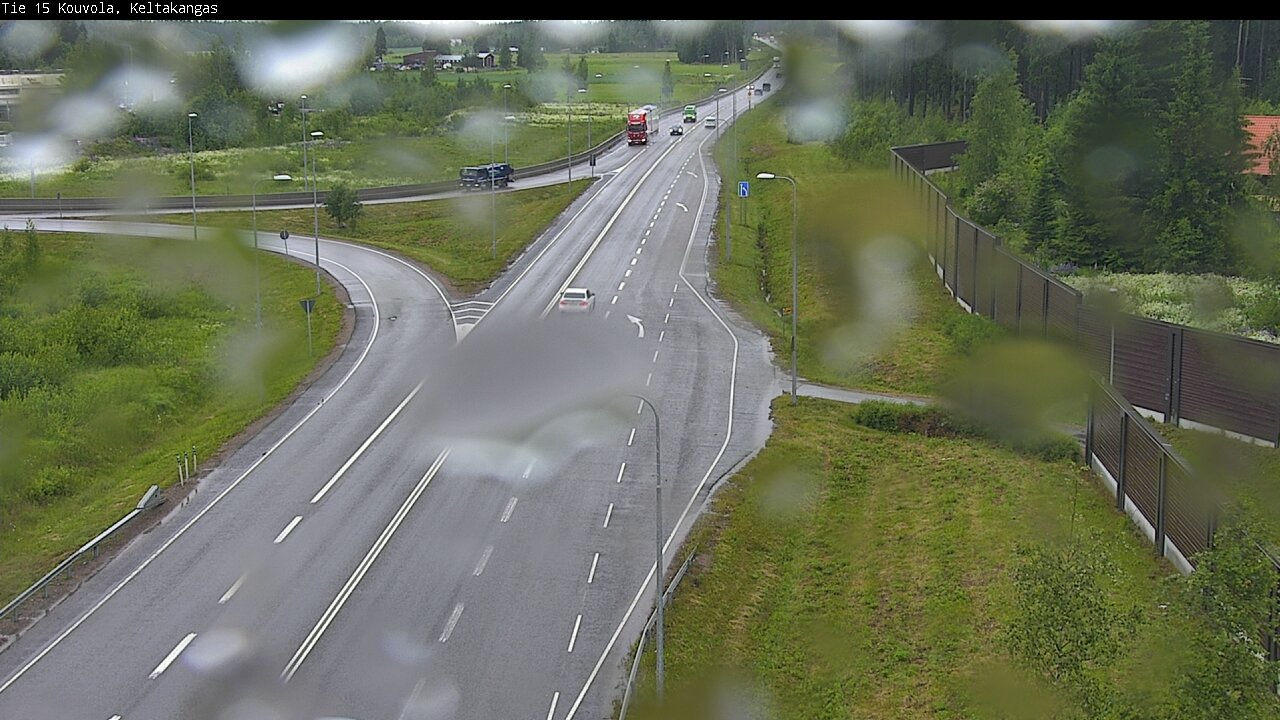 Weather Camera Image Väg 15 Kouvola, Keltakangas, Kouvola, Kymenlaakso