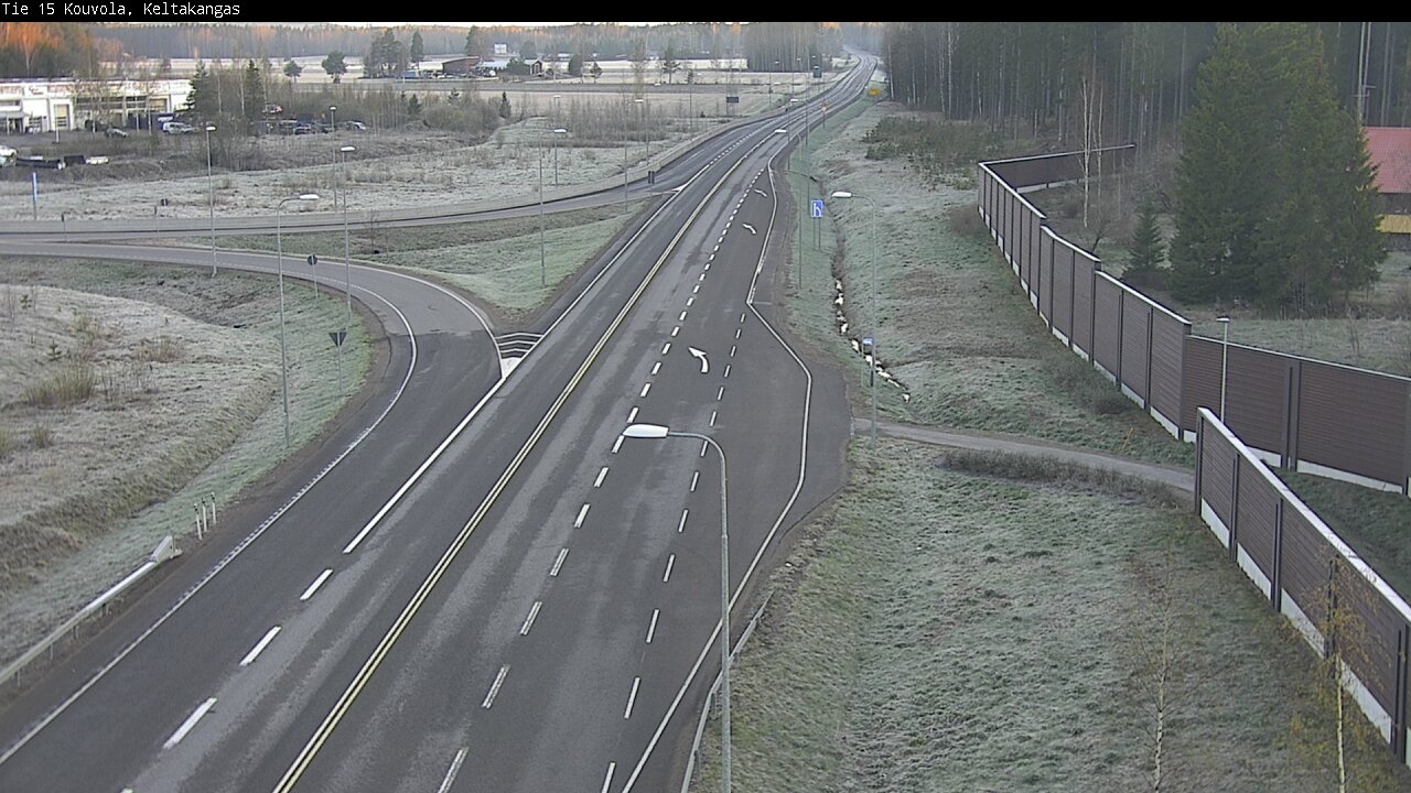 Weather Camera Image Road 15 Kouvola, Keltakangas, Kouvola, Kymenlaakso