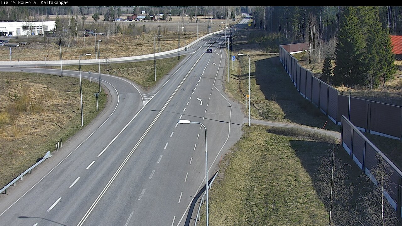 Weather Camera Image Väg 15 Kouvola, Keltakangas, Kouvola, Kymenlaakso