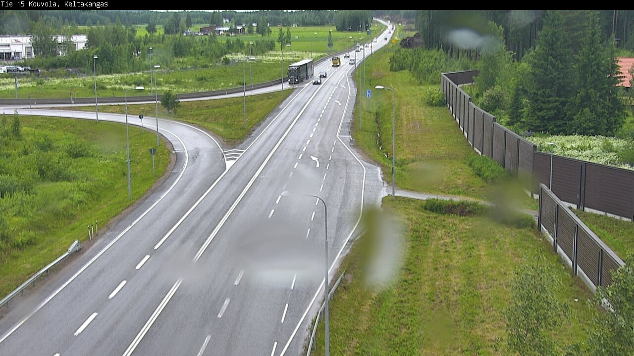 Weather Camera Image Road 15 Kouvola, Keltakangas, Kouvola, Kymenlaakso