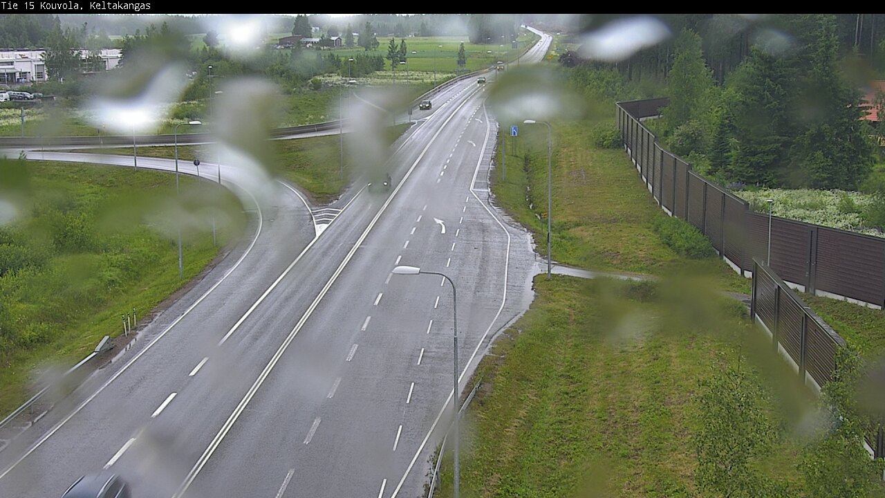 Weather Camera Image Väg 15 Kouvola, Keltakangas, Kouvola, Kymenlaakso