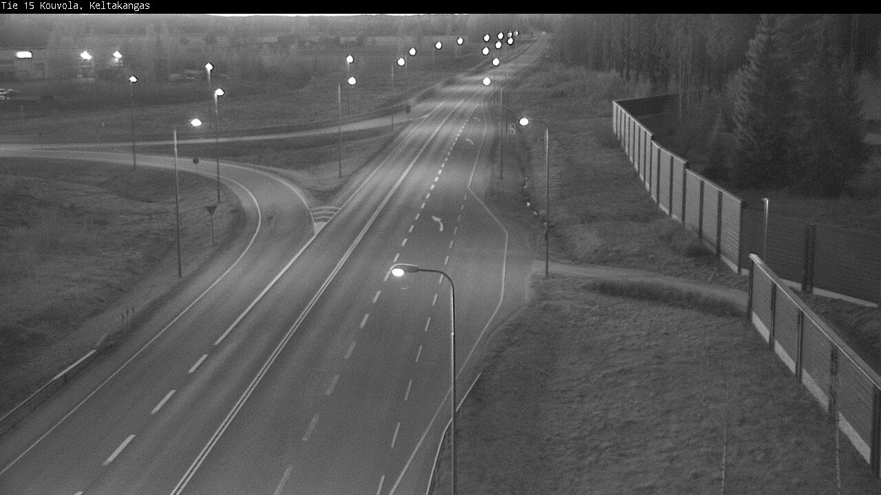 Weather Camera Image Väg 15 Kouvola, Keltakangas, Kouvola, Kymenlaakso