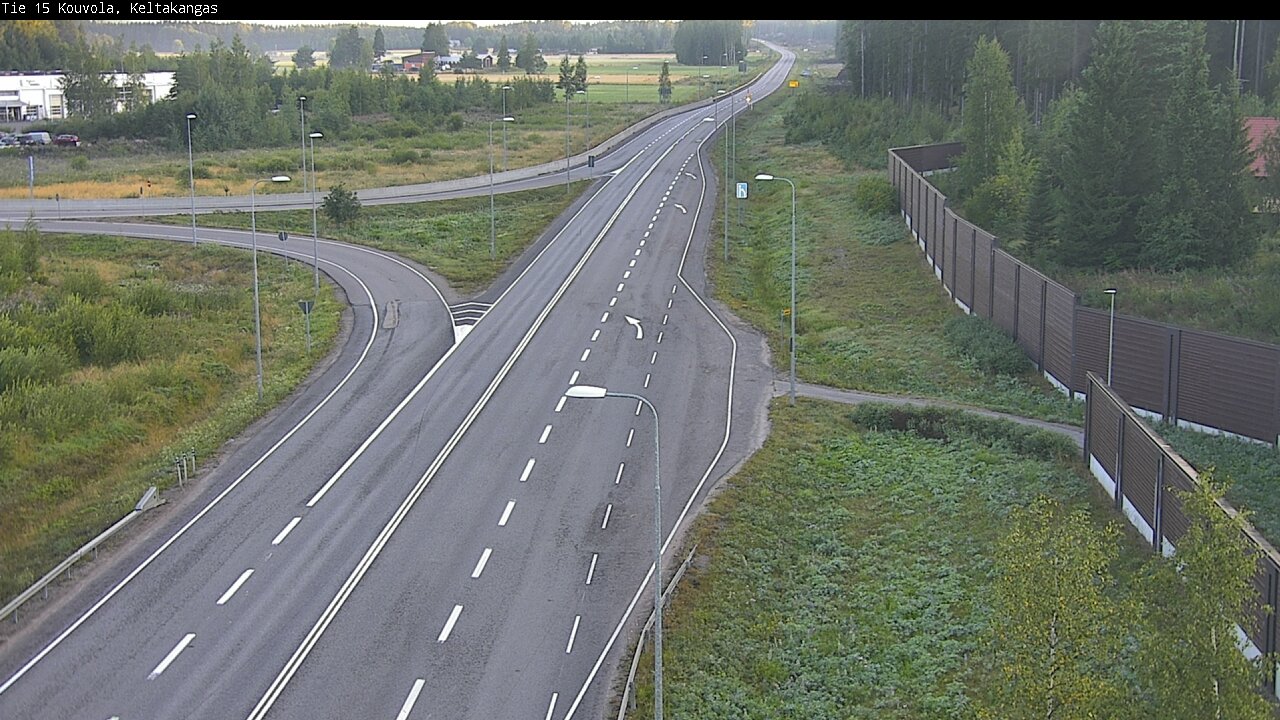 Weather Camera Image Road 15 Kouvola, Keltakangas, Kouvola, Kymenlaakso