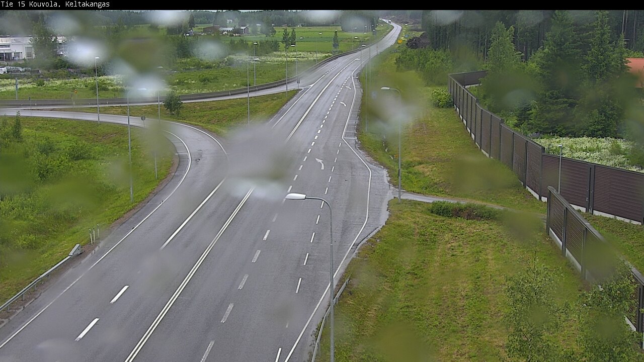 Weather Camera Image Road 15 Kouvola, Keltakangas, Kouvola, Kymenlaakso