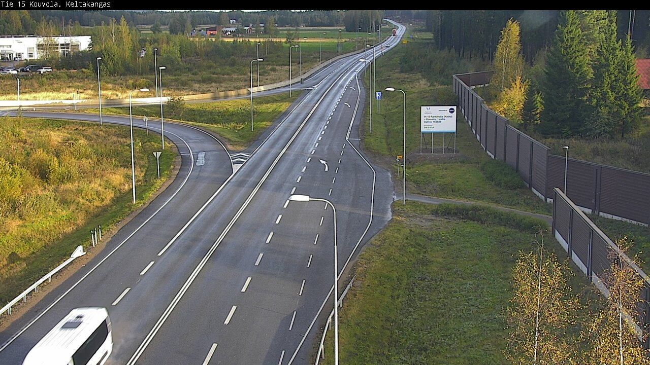 Weather Camera Image Road 15 Kouvola, Keltakangas, Kouvola, Kymenlaakso