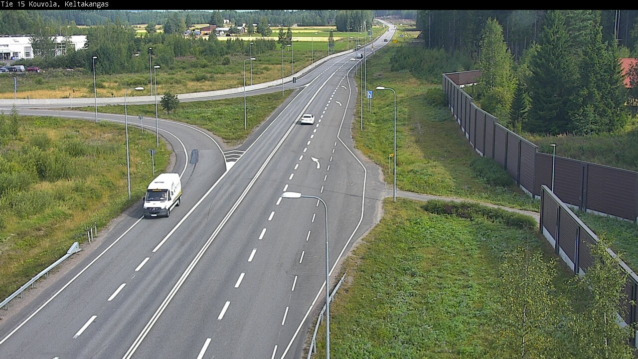Weather Camera Image Road 15 Kouvola, Keltakangas, Kouvola, Kymenlaakso
