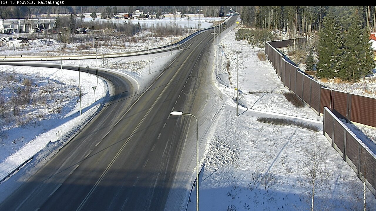 Weather Camera Image Road 15 Kouvola, Keltakangas, Kouvola, Kymenlaakso