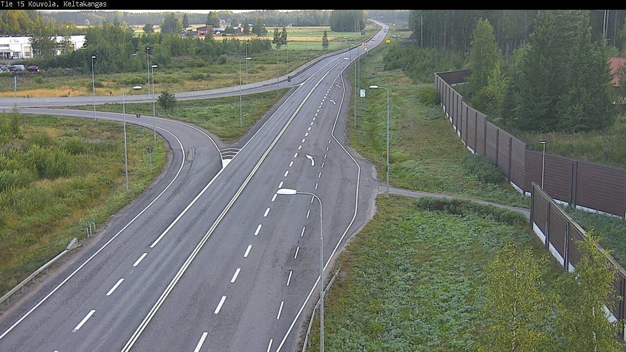 Weather Camera Image Road 15 Kouvola, Keltakangas, Kouvola, Kymenlaakso
