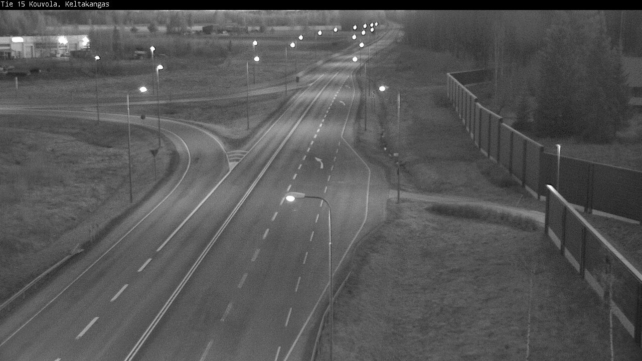 Weather Camera Image Väg 15 Kouvola, Keltakangas, Kouvola, Kymenlaakso