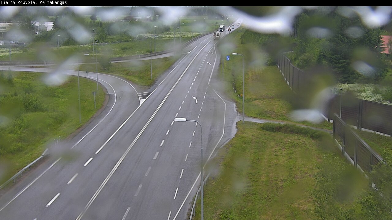 Weather Camera Image Road 15 Kouvola, Keltakangas, Kouvola, Kymenlaakso