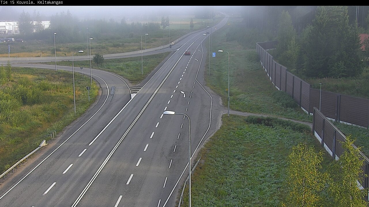 Weather Camera Image Road 15 Kouvola, Keltakangas, Kouvola, Kymenlaakso