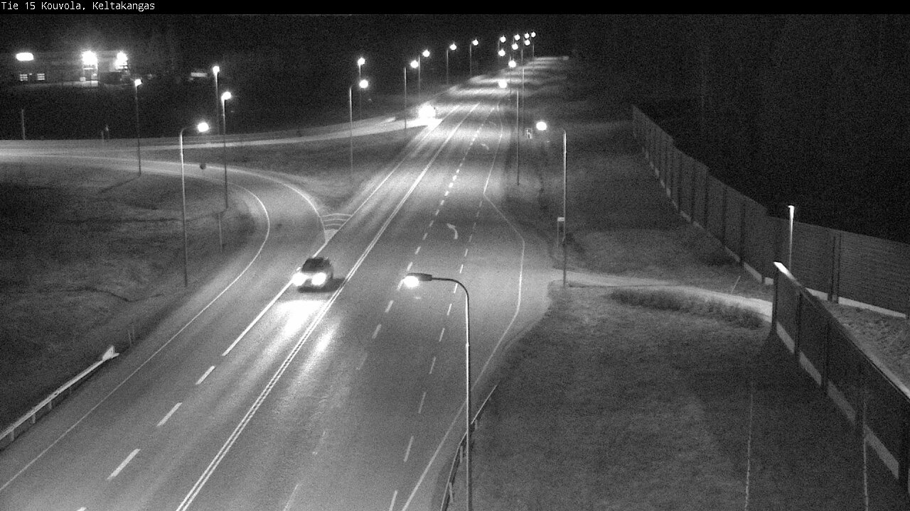 Weather Camera Image Road 15 Kouvola, Keltakangas, Kouvola, Kymenlaakso