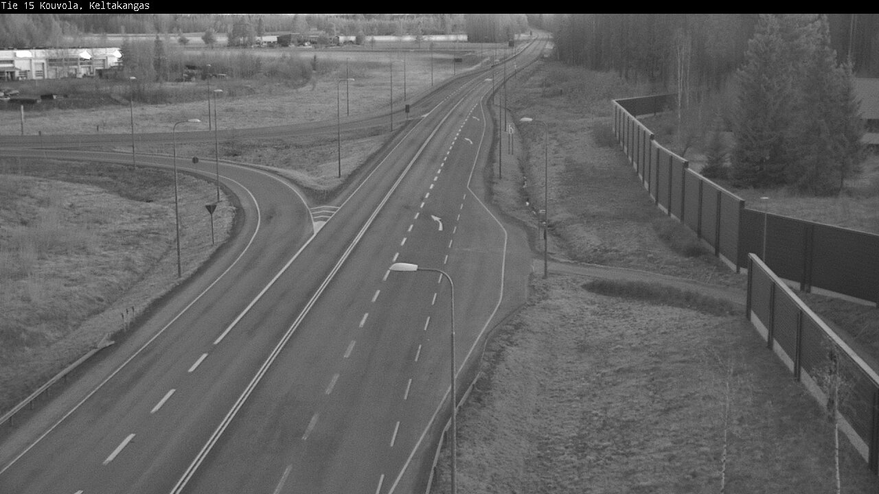 Weather Camera Image Väg 15 Kouvola, Keltakangas, Kouvola, Kymenlaakso