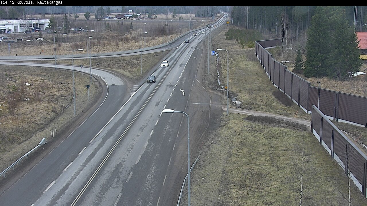 Weather Camera Image Väg 15 Kouvola, Keltakangas, Kouvola, Kymenlaakso