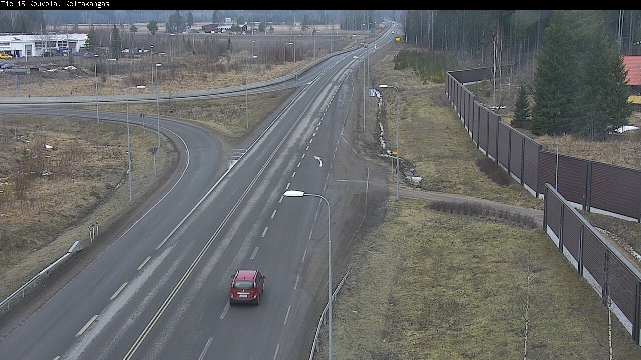 Weather Camera Image Väg 15 Kouvola, Keltakangas, Kouvola, Kymenlaakso
