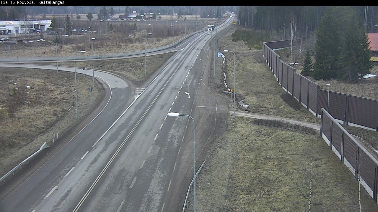 Weather Camera Image Road 15 Kouvola, Keltakangas, Kouvola, Kymenlaakso