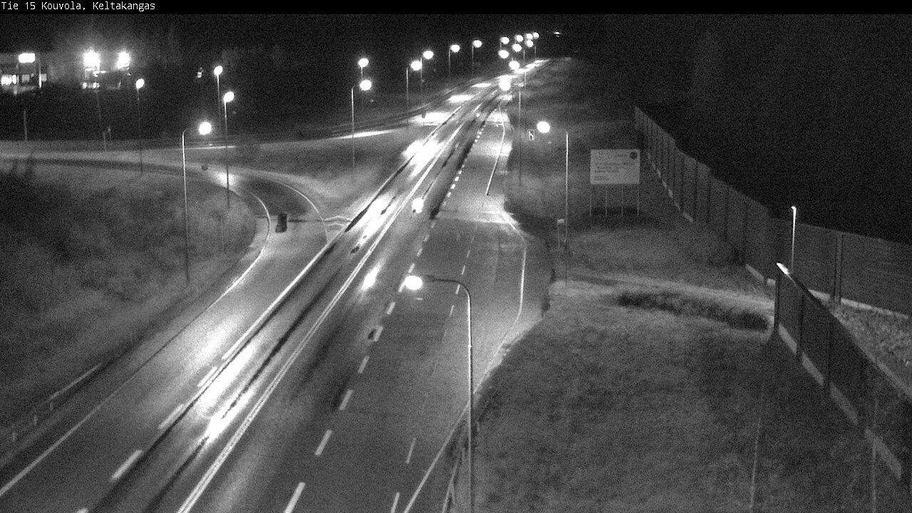 Weather Camera Image Road 15 Kouvola, Keltakangas, Kouvola, Kymenlaakso