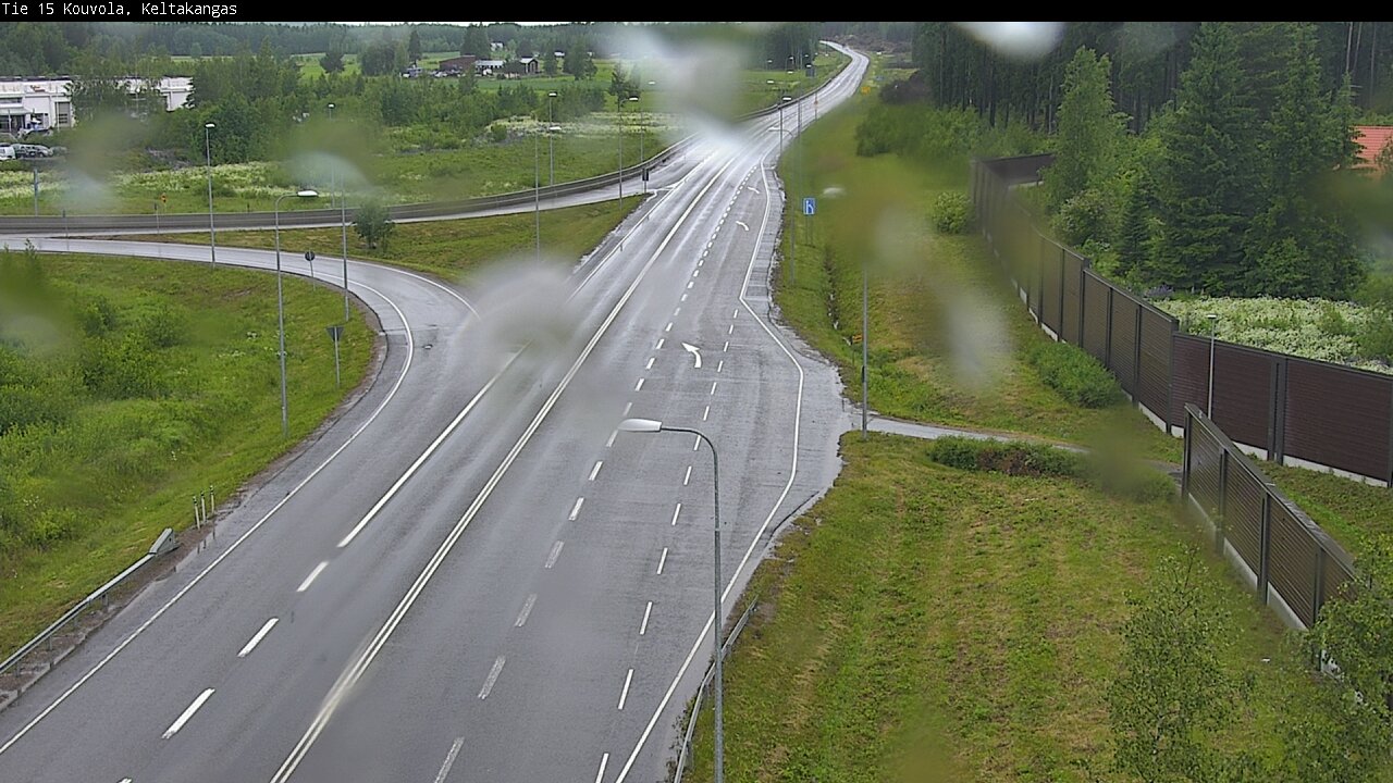 Weather Camera Image Väg 15 Kouvola, Keltakangas, Kouvola, Kymenlaakso