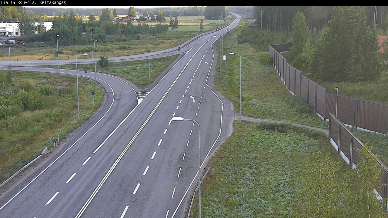 Weather Camera Image Road 15 Kouvola, Keltakangas, Kouvola, Kymenlaakso