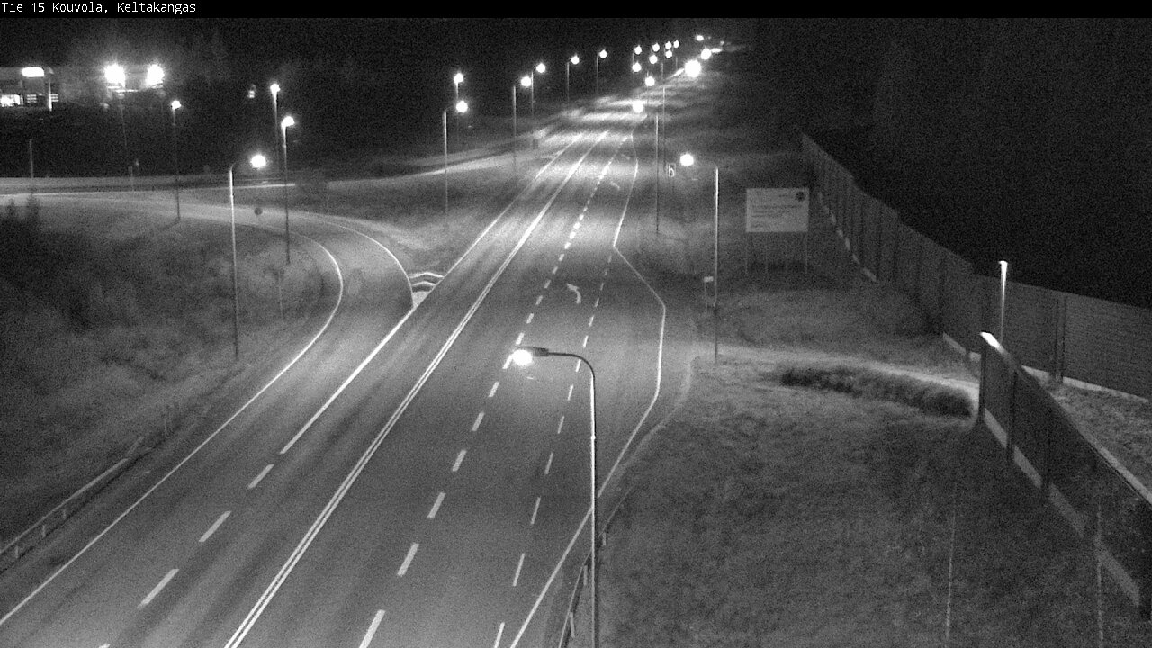 Weather Camera Image Road 15 Kouvola, Keltakangas, Kouvola, Kymenlaakso