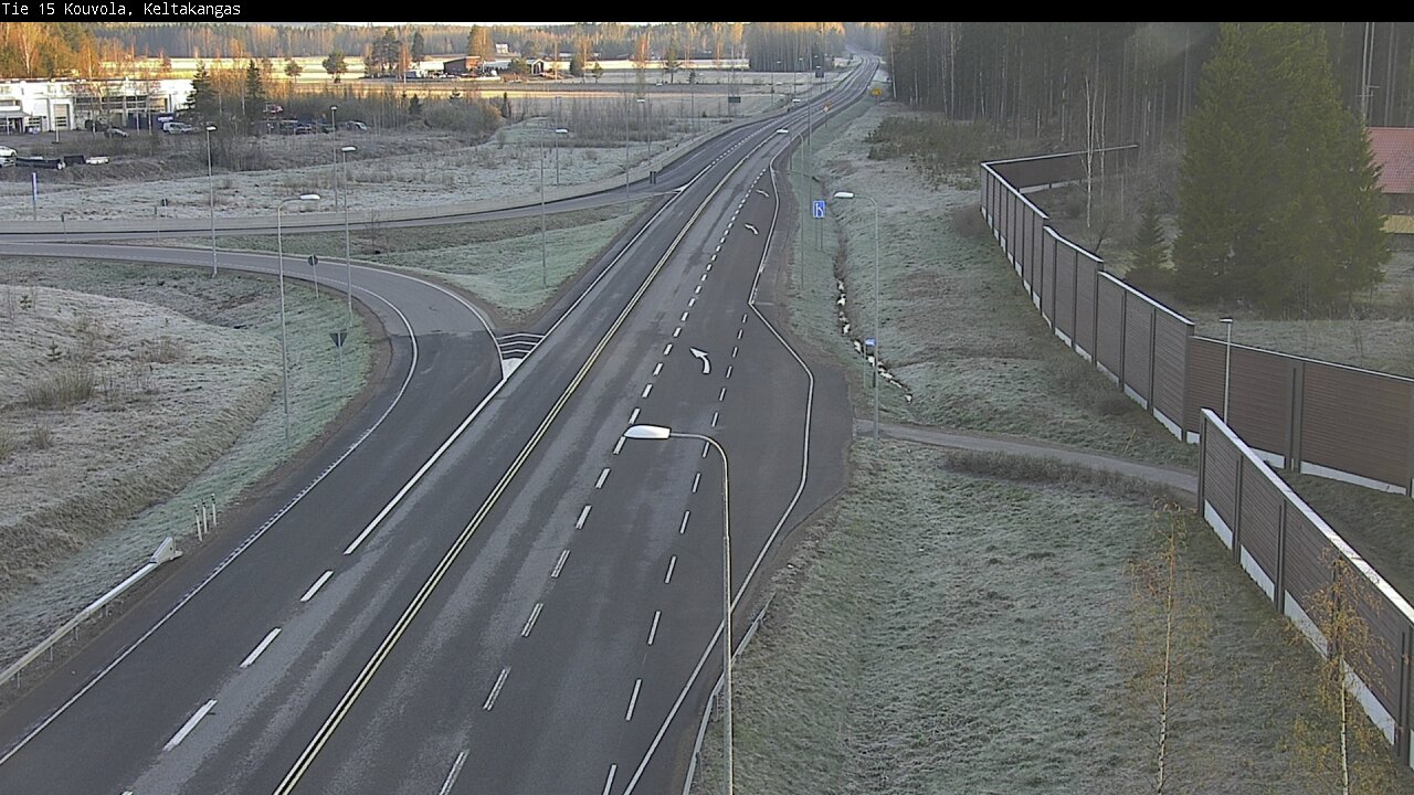 Weather Camera Image Väg 15 Kouvola, Keltakangas, Kouvola, Kymenlaakso