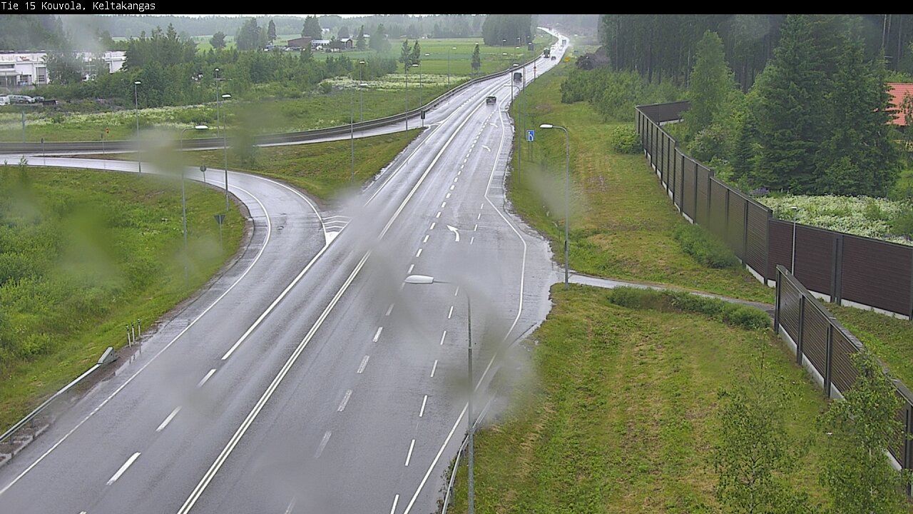 Weather Camera Image Road 15 Kouvola, Keltakangas, Kouvola, Kymenlaakso