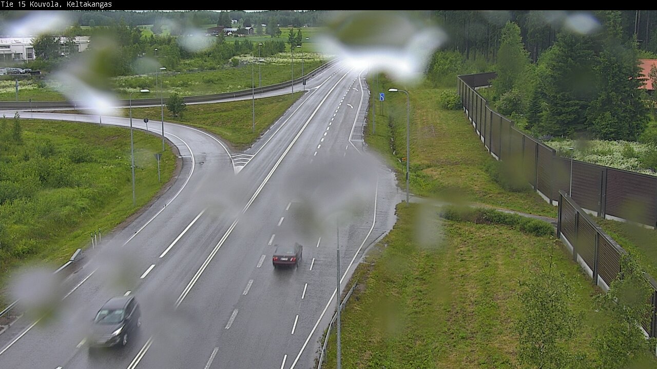 Weather Camera Image Väg 15 Kouvola, Keltakangas, Kouvola, Kymenlaakso