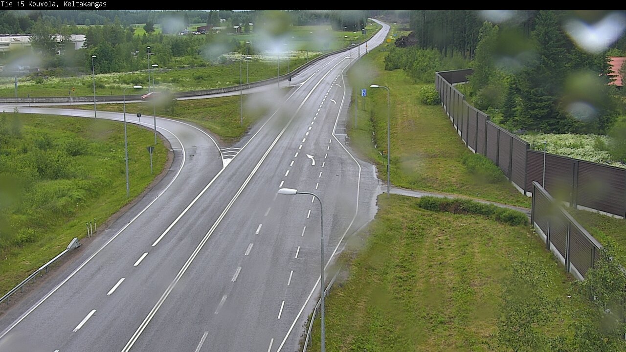 Weather Camera Image Road 15 Kouvola, Keltakangas, Kouvola, Kymenlaakso
