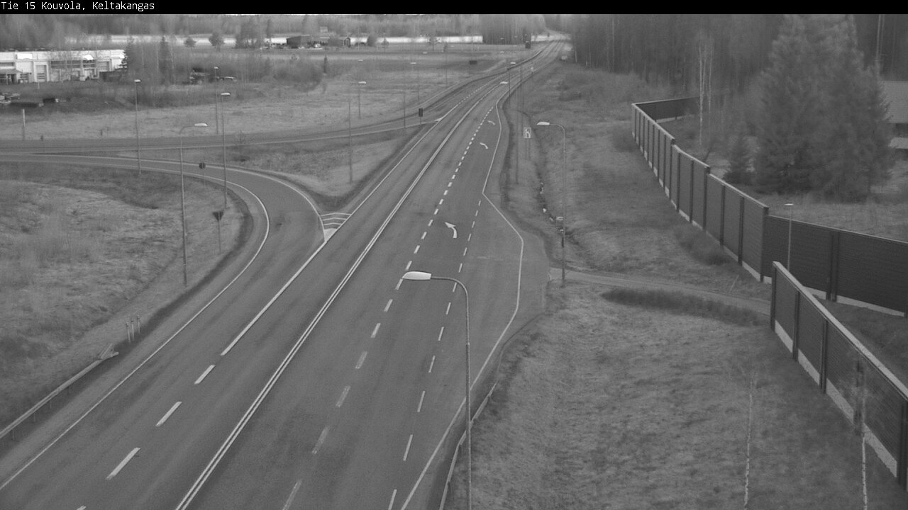 Weather Camera Image Väg 15 Kouvola, Keltakangas, Kouvola, Kymenlaakso