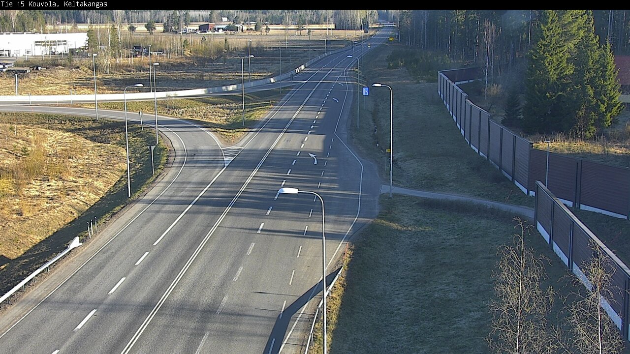 Weather Camera Image Väg 15 Kouvola, Keltakangas, Kouvola, Kymenlaakso