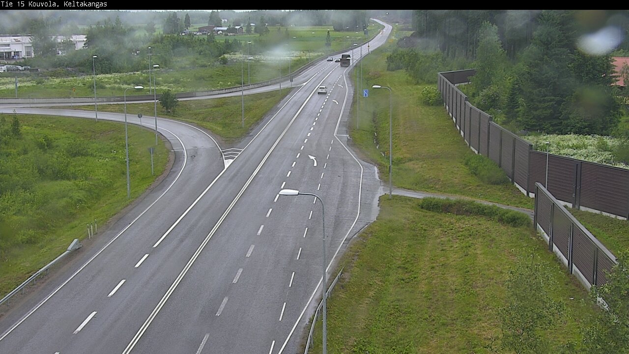 Weather Camera Image Road 15 Kouvola, Keltakangas, Kouvola, Kymenlaakso
