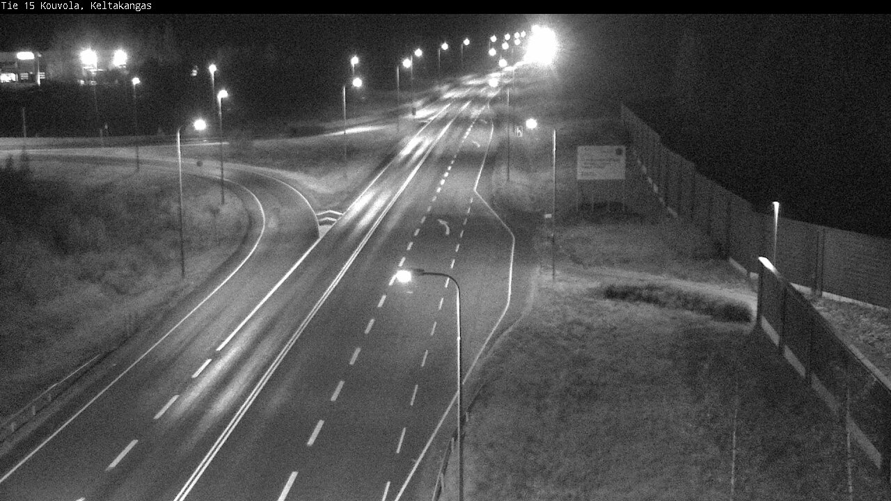 Weather Camera Image Road 15 Kouvola, Keltakangas, Kouvola, Kymenlaakso